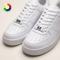 Gamer Bundle – GG / EZ lace tags on white sneakers
